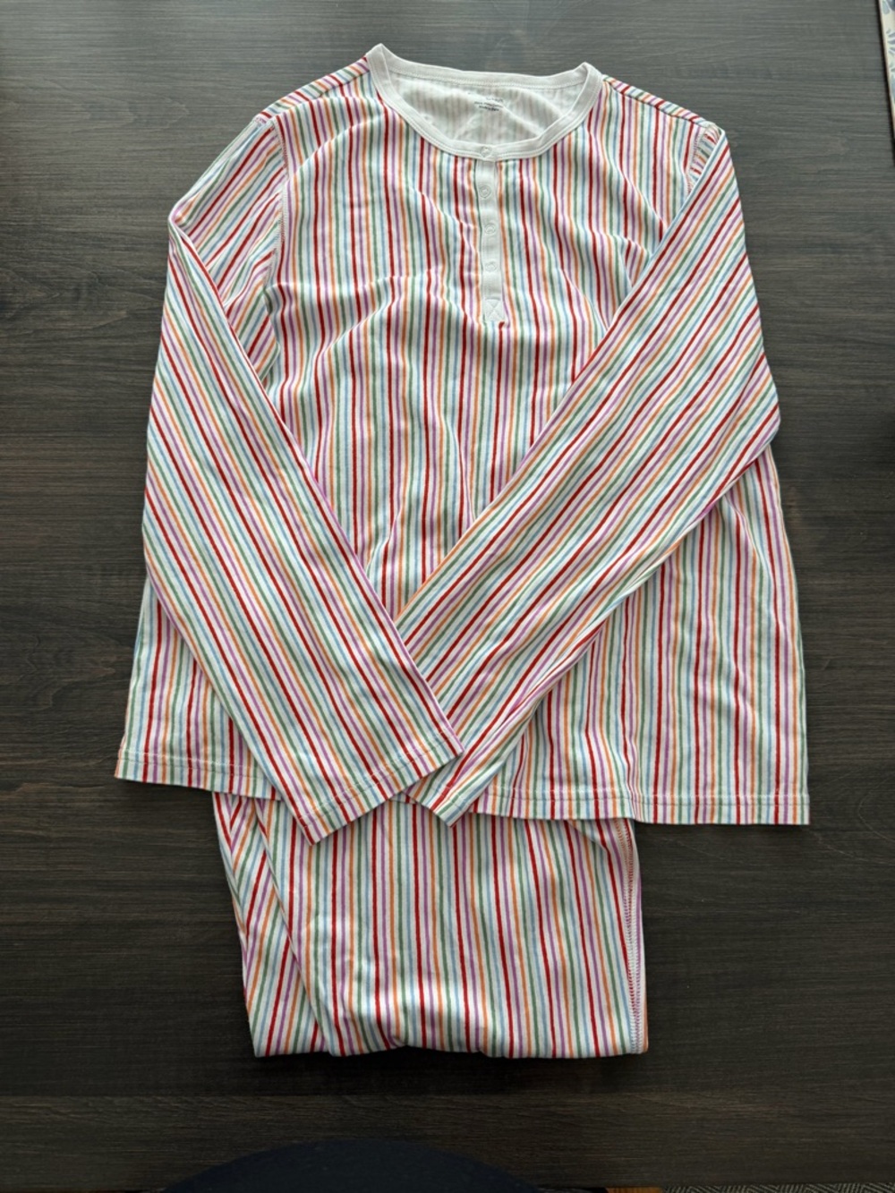 Roller Rabbit Long Sleeve Striped Pajama Set - Multi-Color